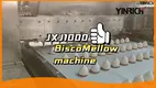 Yinrich JXJ1000 全自動棉花糖餅乾封蓋機，每分鐘 15 個 1