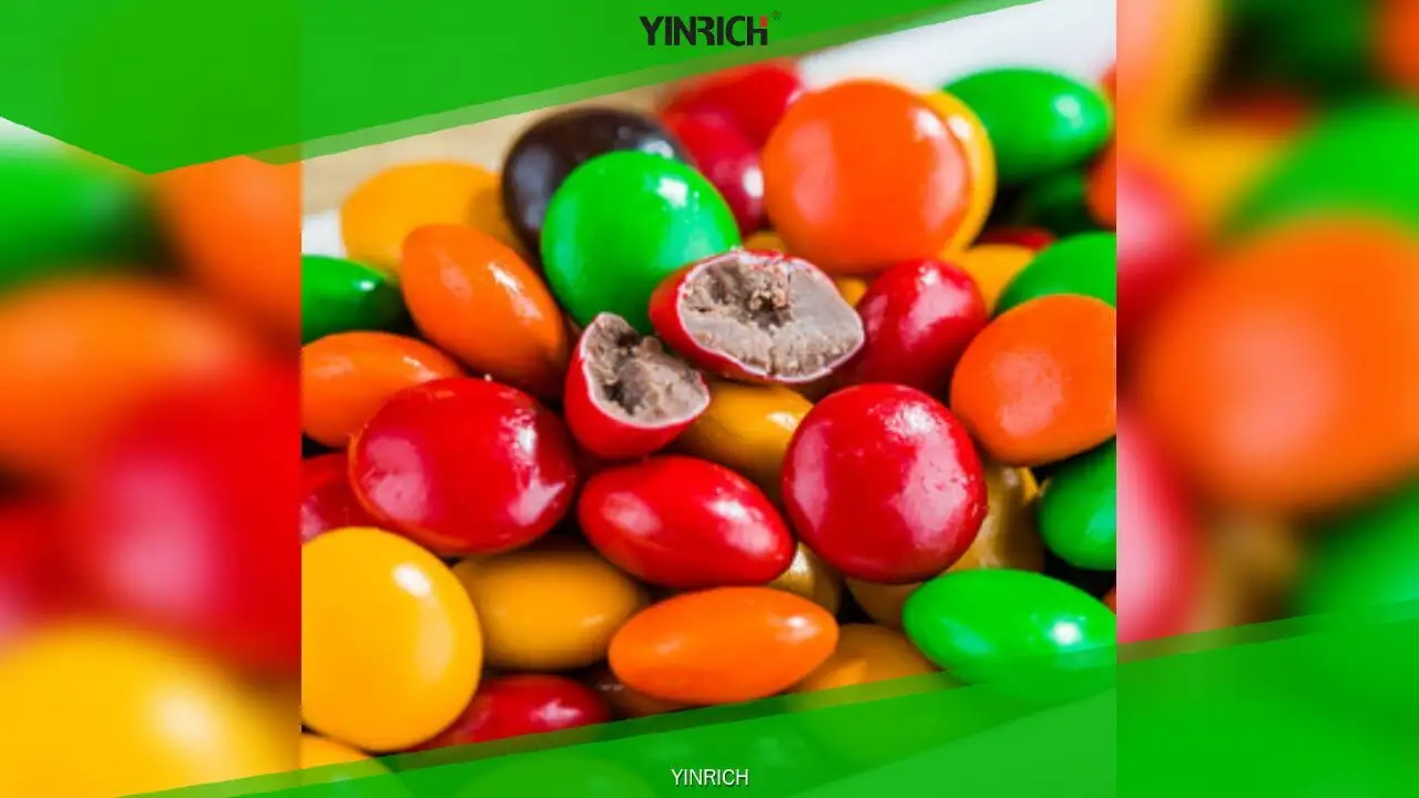 Efektivní linka na výrobu čokoládové čočky MQD400 – kapacita 70–100 kg/h 1