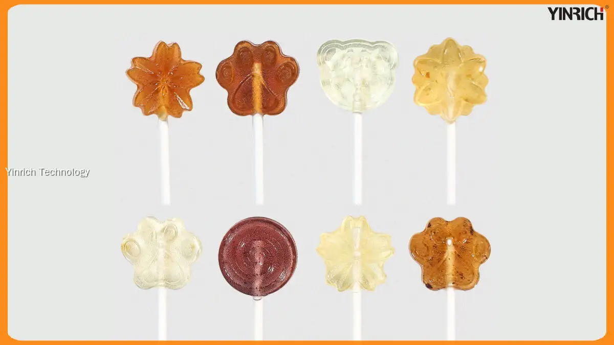 銀力TE600高速扁平棒棒糖模塑包裝機 1