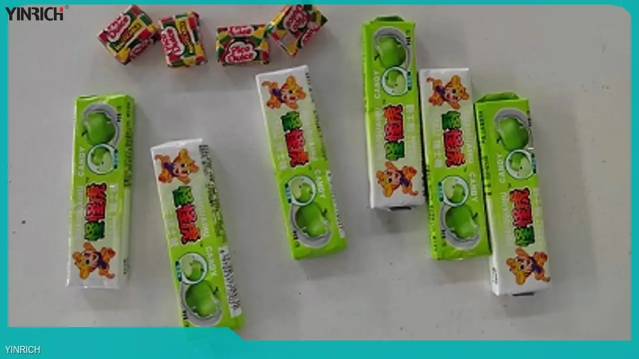 KD300 多色空心口香糖和軟糖生產線 1