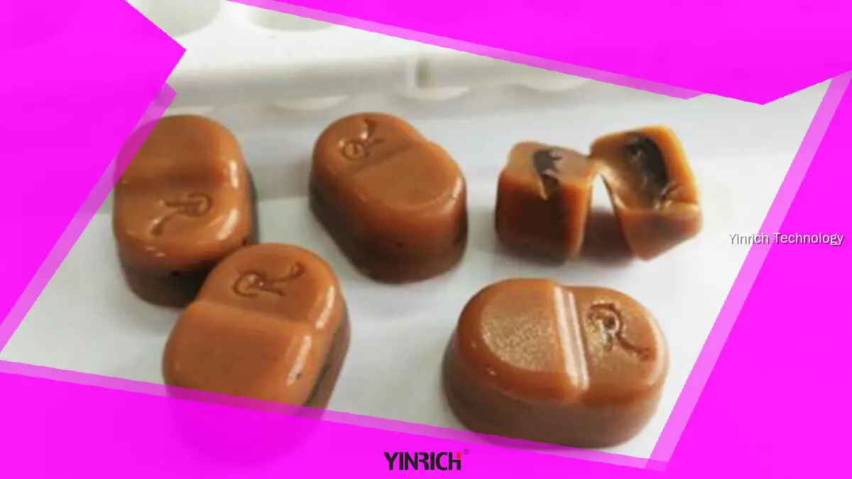 YINRICH GDT 太妃糖澆注機，帶自動色素和香精定量功能 1