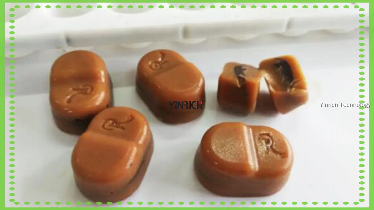 Mesin Pembuat Toffee YINRICH kalayan Kontrol PLC &amp; Dosis Otomatis 1