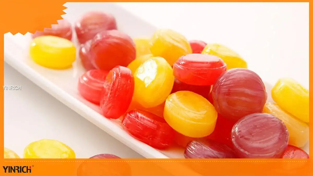 Mesin Pembentuk Permen Keras kalayan Desain Masak Batch &amp; Baja Tahan Karat 1