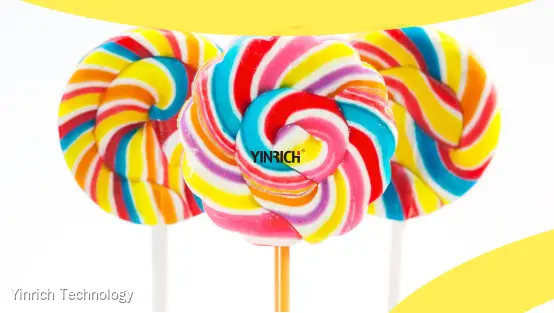 YINRICH Spiral Lollipop Production Line with Embossing & Cooling System 1