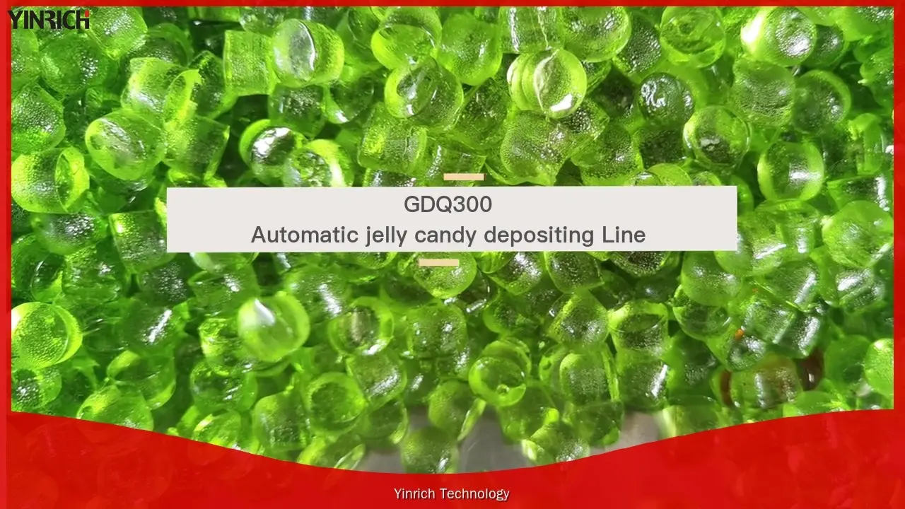 GDQ300 Automatic Jelly Candy Depositing Line – Multi-Purpose, 300kg/h Capacity 1