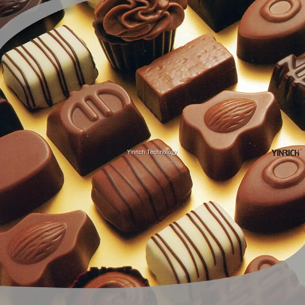 用於高品質生產的PLC控制QJ系列巧克力成型生產線 1