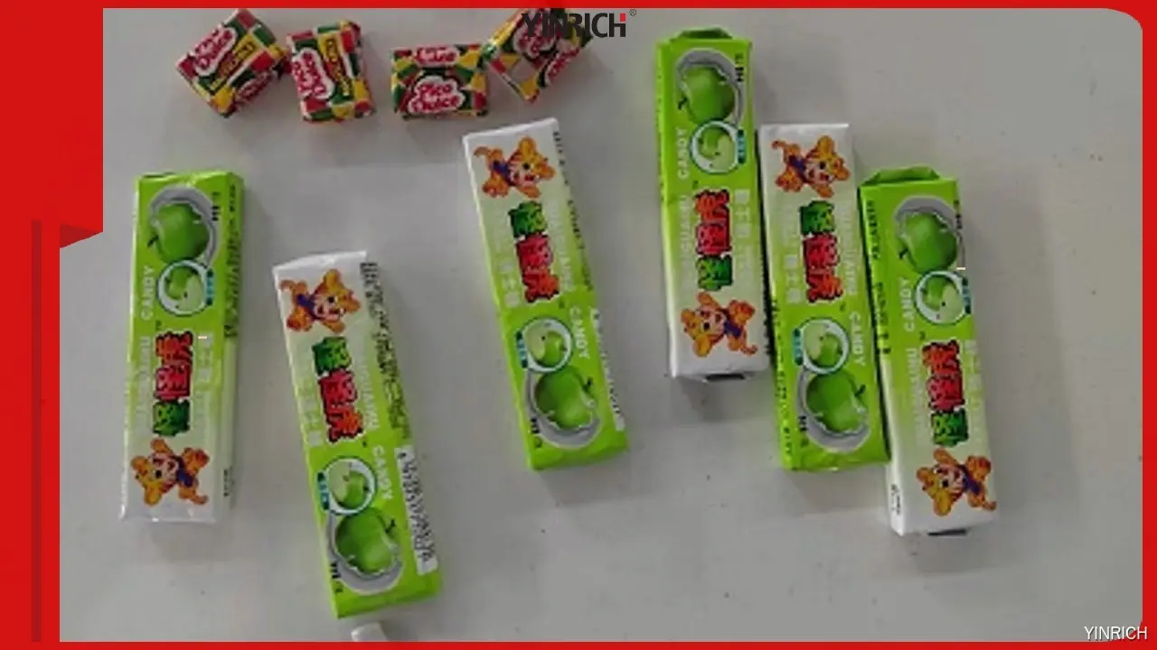 สายการผลิตหมากฝรั่งและลูกอมสองสี KD300 – ประสิทธิภาพสูง 1