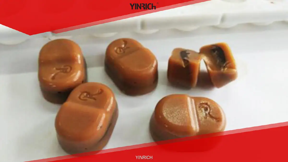 YINRICH太妃糖生產機，採用PLC控制及雙色沉積技術 1