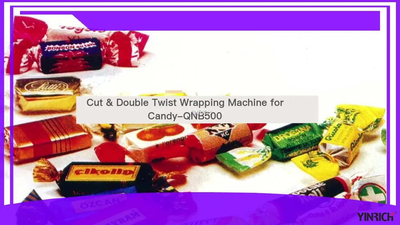 QNB500 Automatic Cut & Double-Twist Wrapping Machine for Candy Production 1