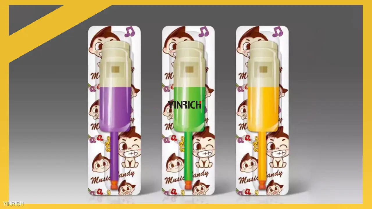 Whistle Lollipop Forming Machine with Custom Mold & PLC Control 1