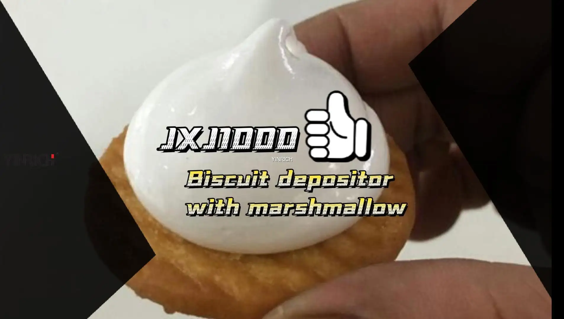 ਆਟੋਮੈਟਿਕ ਬਿਸਕੁਟ ਲਾਈਨਾਂ ਲਈ ਯਿਨਰਿਚ ਹਾਈ-ਸਪੀਡ ਮਾਰਸ਼ਮੈਲੋ ਕੂਕੀ ਕੈਪਪਰ 1