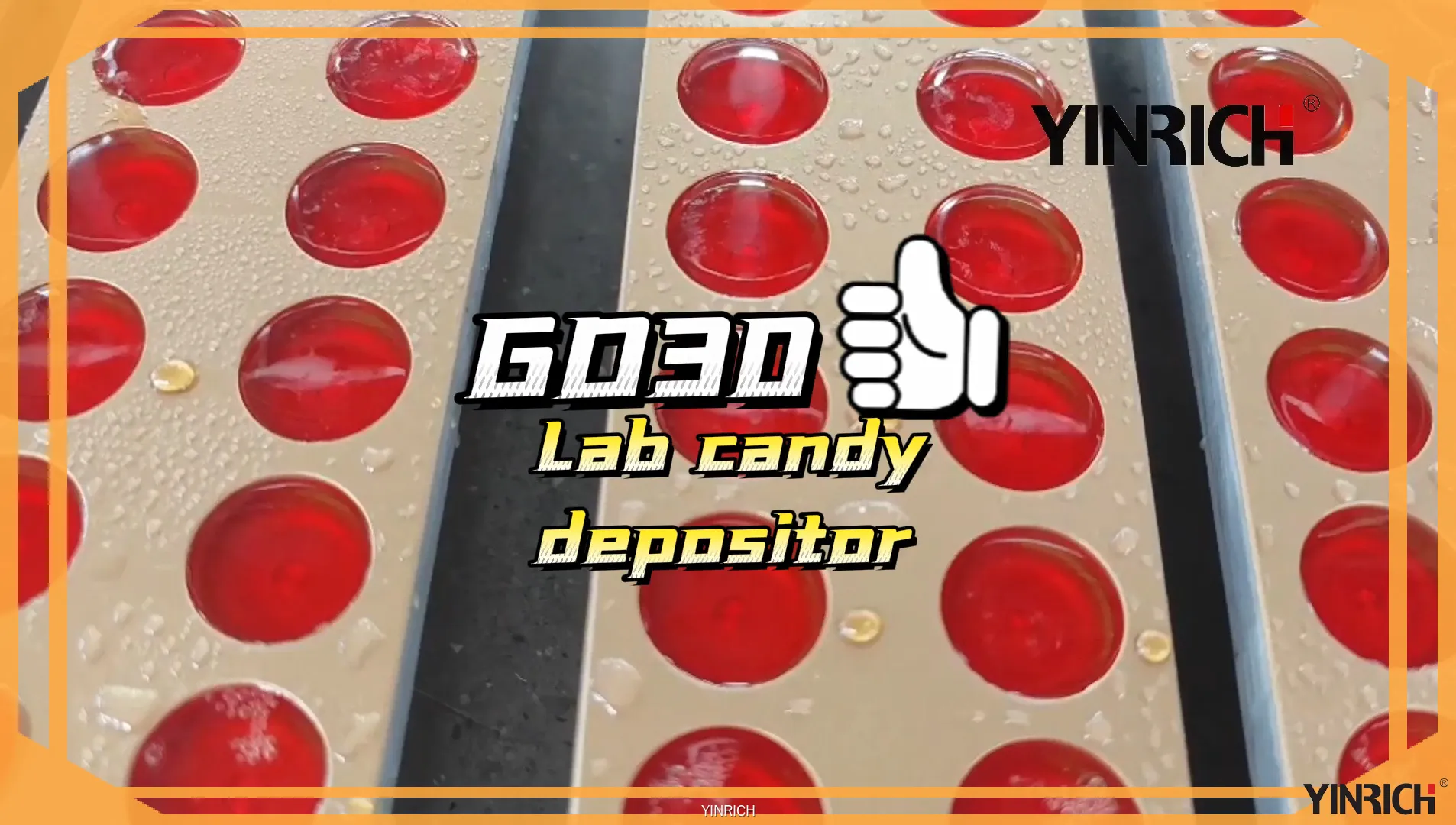 Yinrich GD30 實驗室級硬糖和軟糖澆注機，適用於小批量生產 1