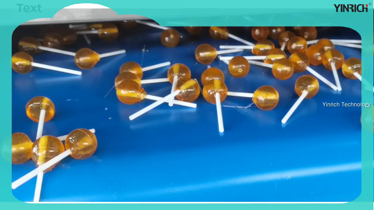 Jalur Produksi Lollipop &amp; Permen 4-in-1 - 50-120kg/jam nganggo Bungkus 1