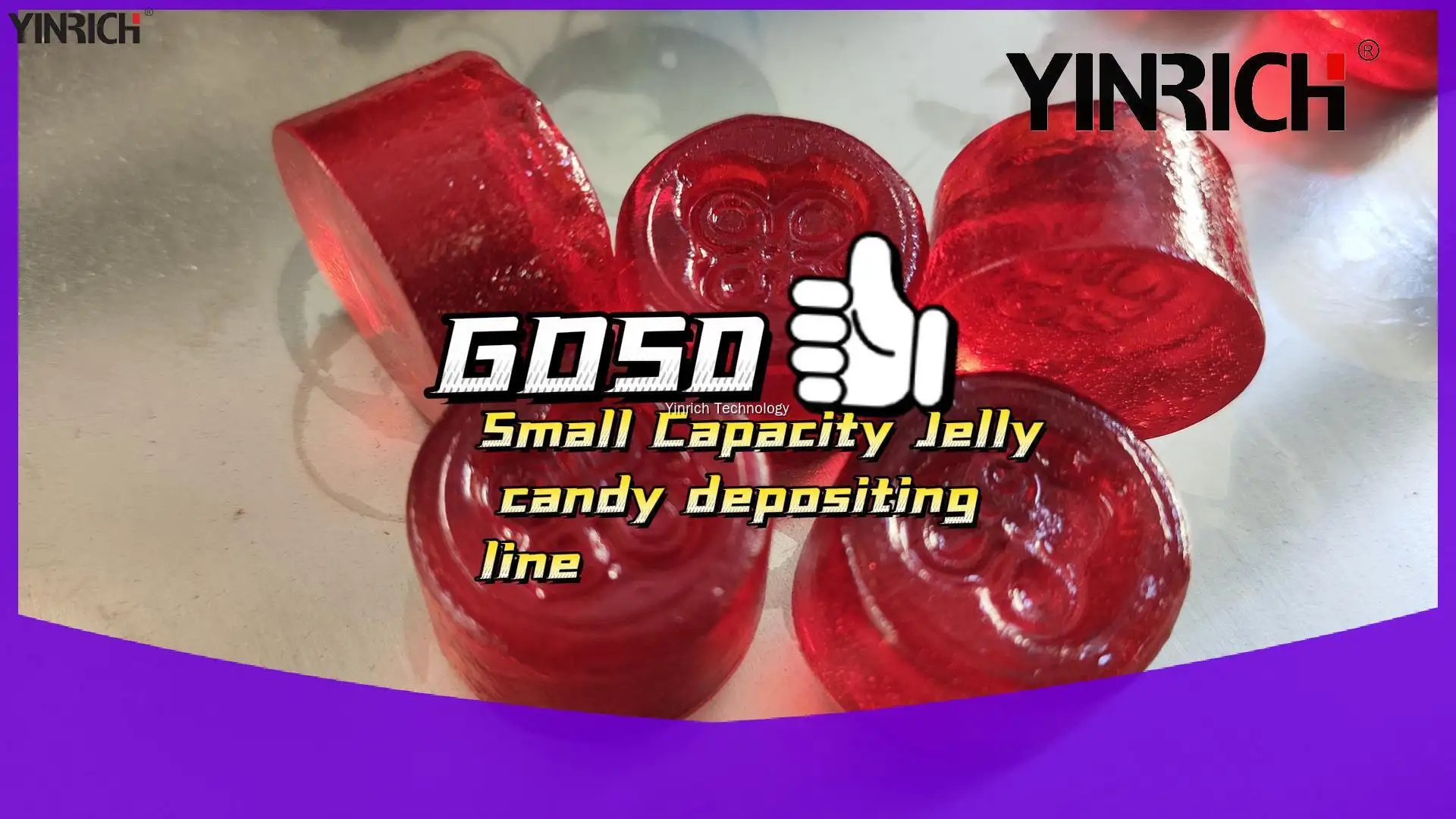 Fully Automatic Jelly Candy Machine with Cooling & Demoulding System 1