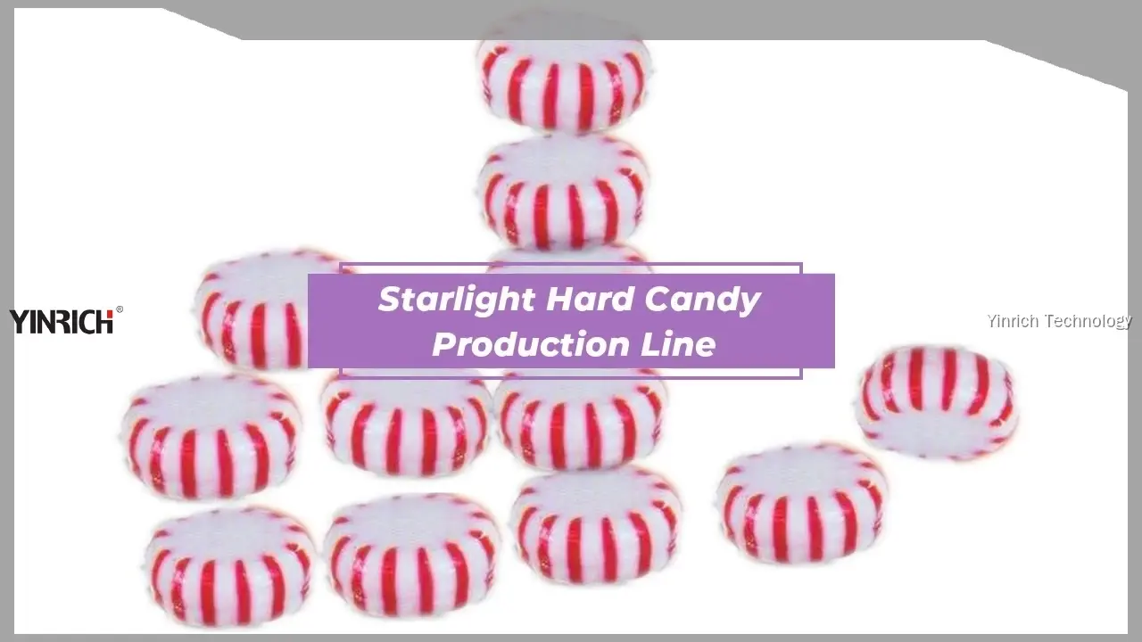 Makîneya Şekirên Hişk ên Starlight - Xeta Çêkirina Şekirên Şîrîn 100-150kg/saet 1