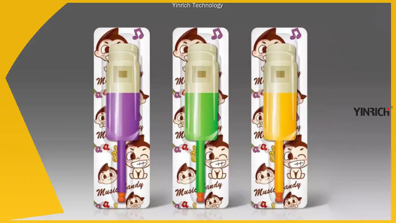 附可客製2D/3D模具的哨子棒棒糖機，產能100公斤/小時 1