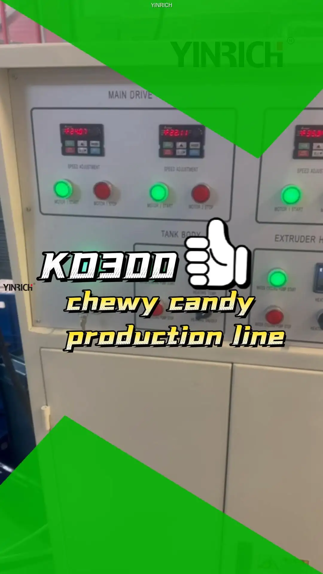 銀力KD300全自動軟糖生產包裝機，300公斤/小時 1