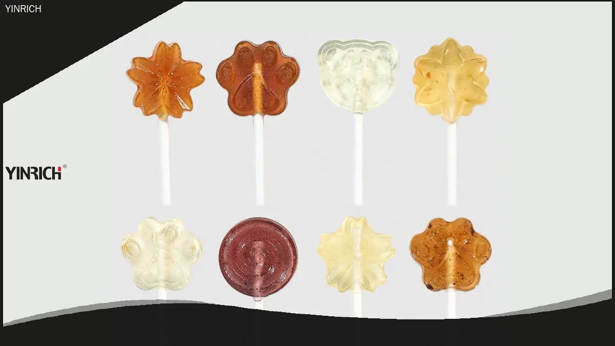 Yinrich TE600 平棒棒棒糖模製及包裝機，高速 1