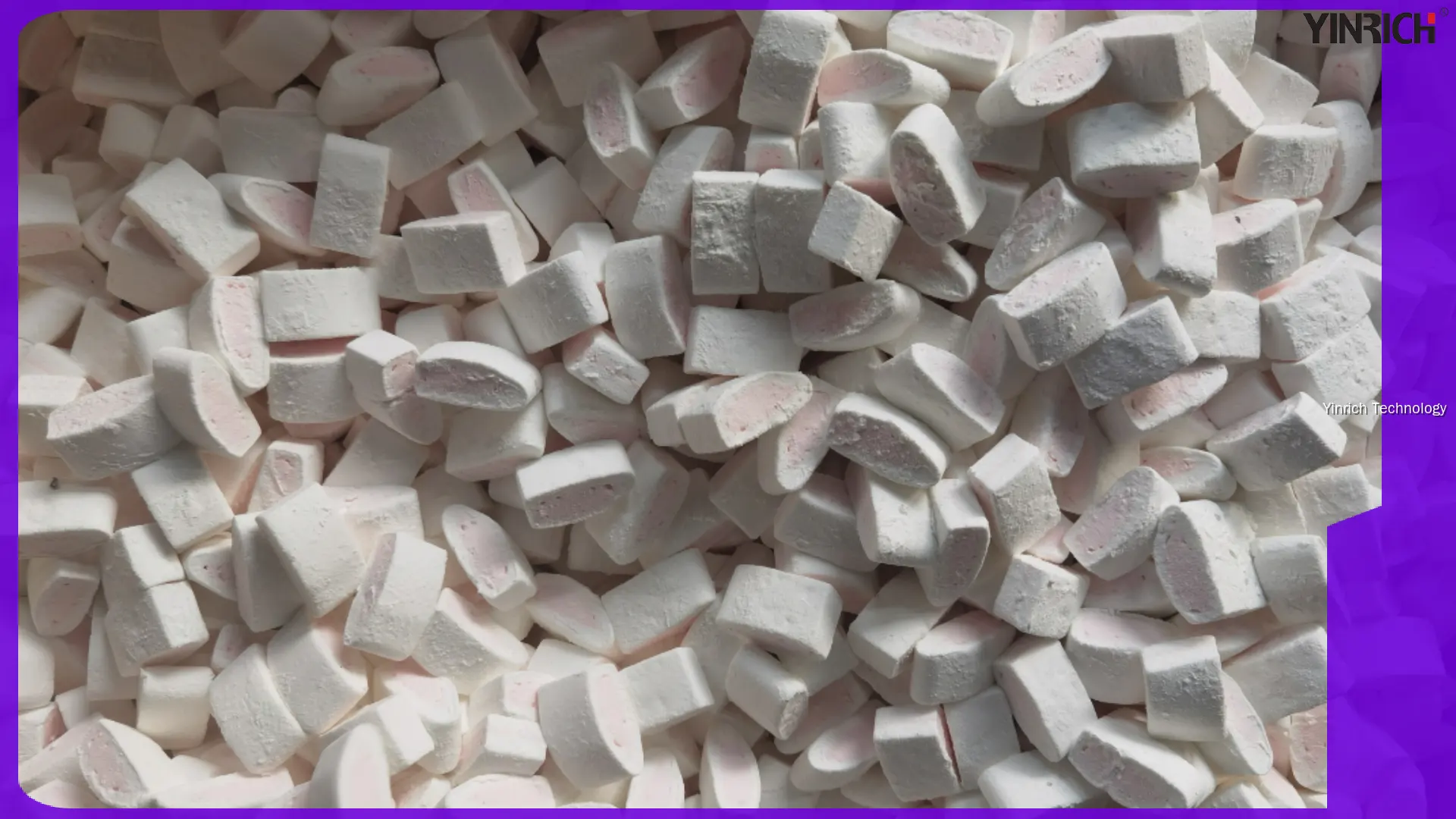 Yinrich godisproduktionslinje: Marshmallowtillverkare med liten kapacitet 1