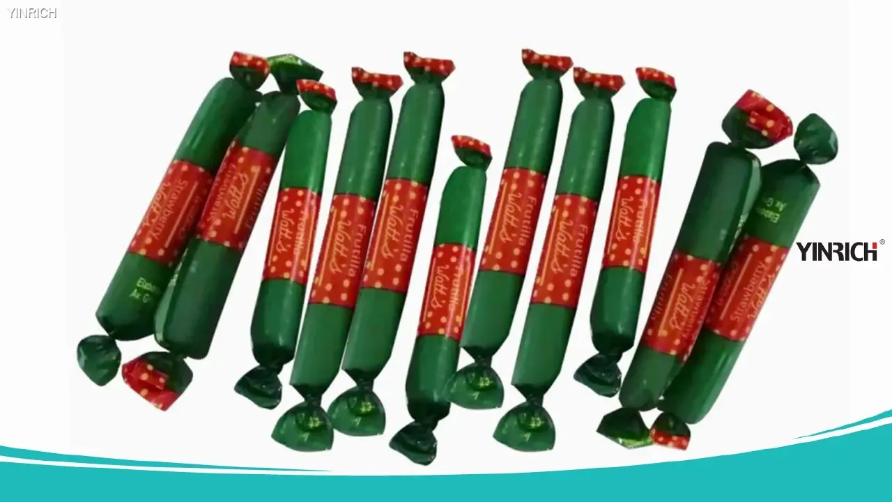 銀力QNB500糖果棒包裝機 1