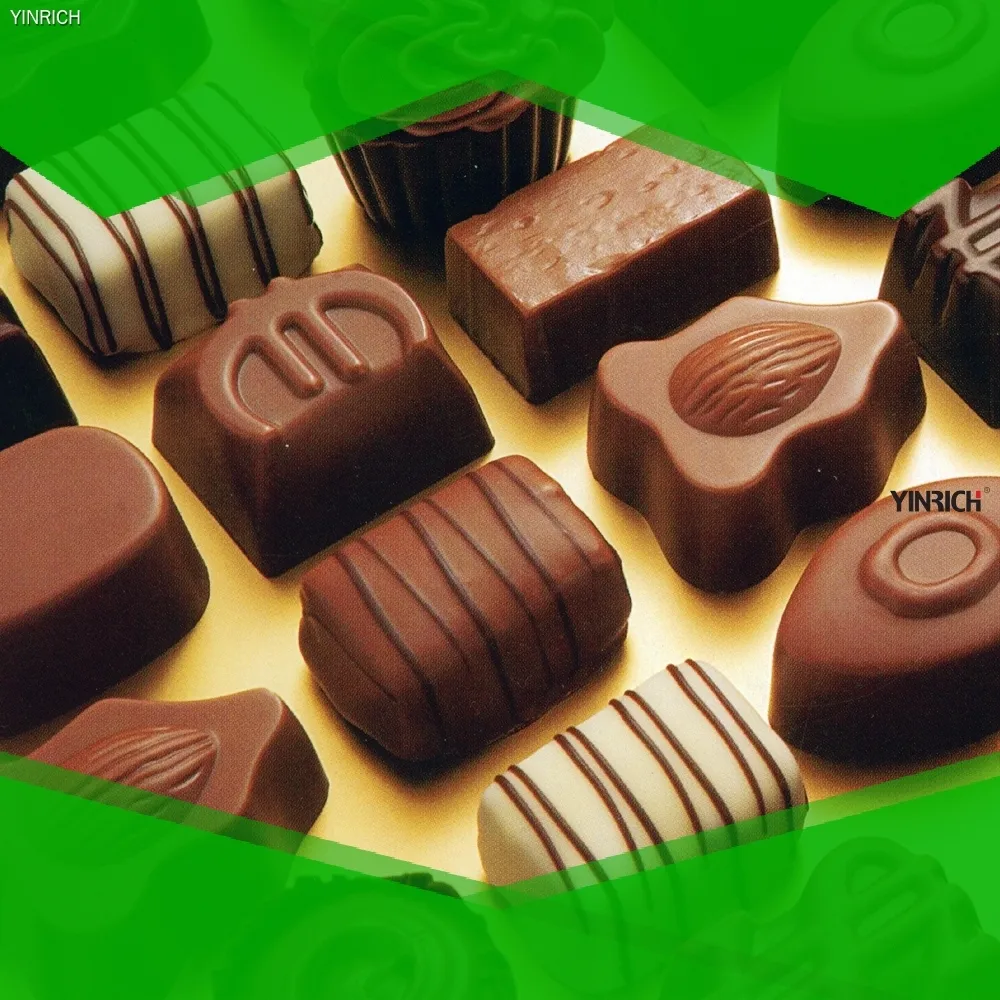 PLC Controlled Chocolate Moulding Line - Quality Chocolate Processing Machine 1