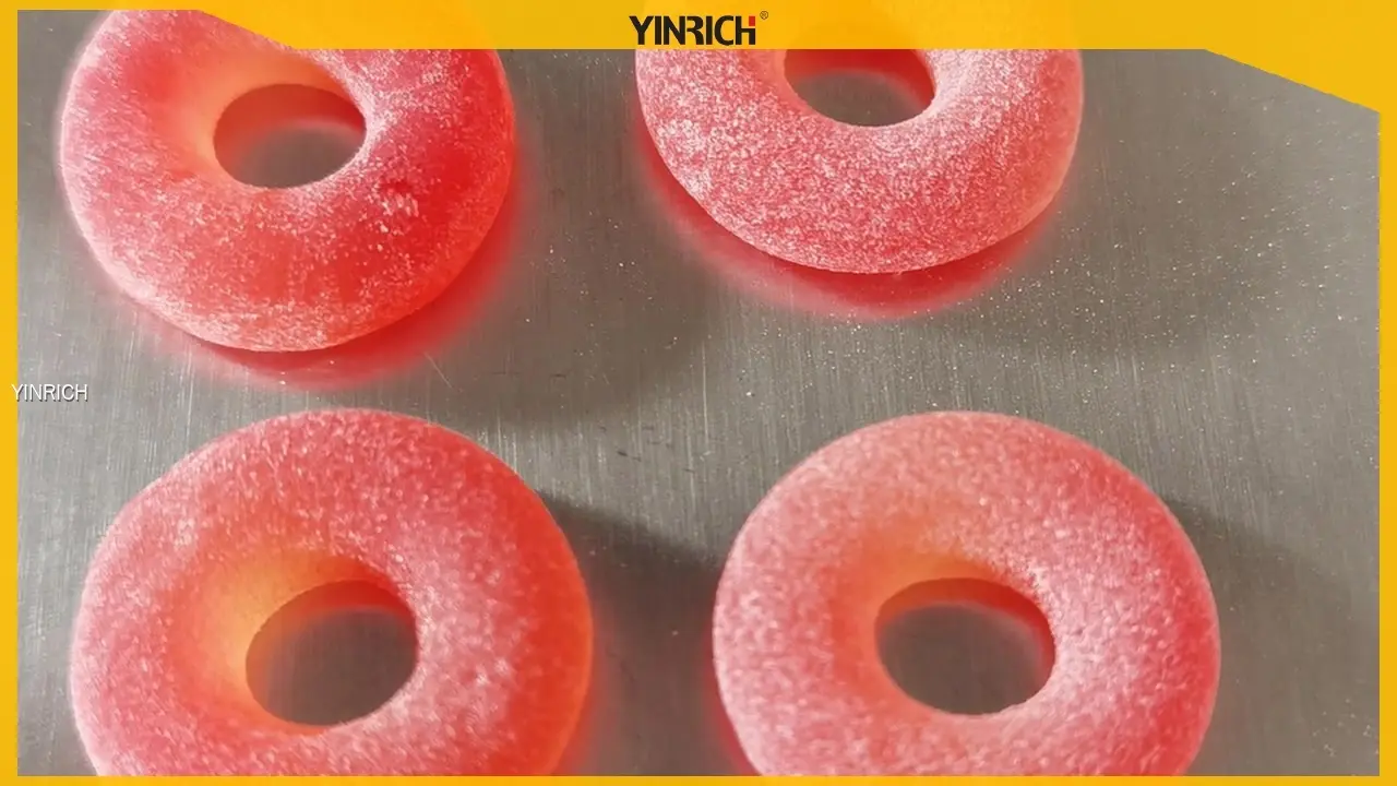 Jalur Cetakan Permen Jelly Bentuk Cincin - Jalur Pati Jelly Profesional Dijual 1