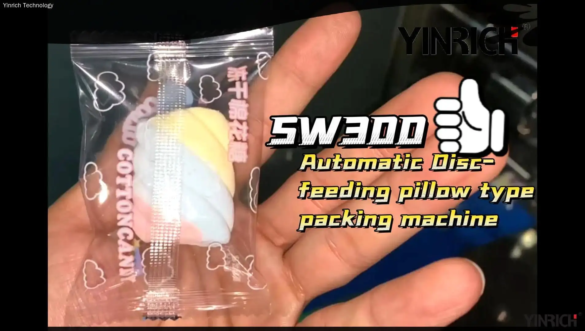 Pillow Type Packing Machine for Cotton Candy 1