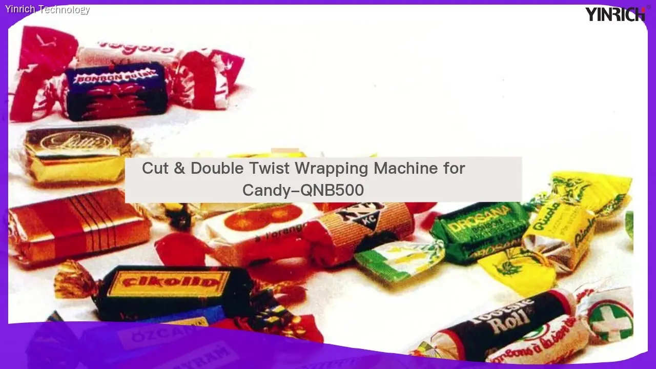YINRICH QNB500 糖果包裝機（切開一體成型）。立即取得報價！ 1