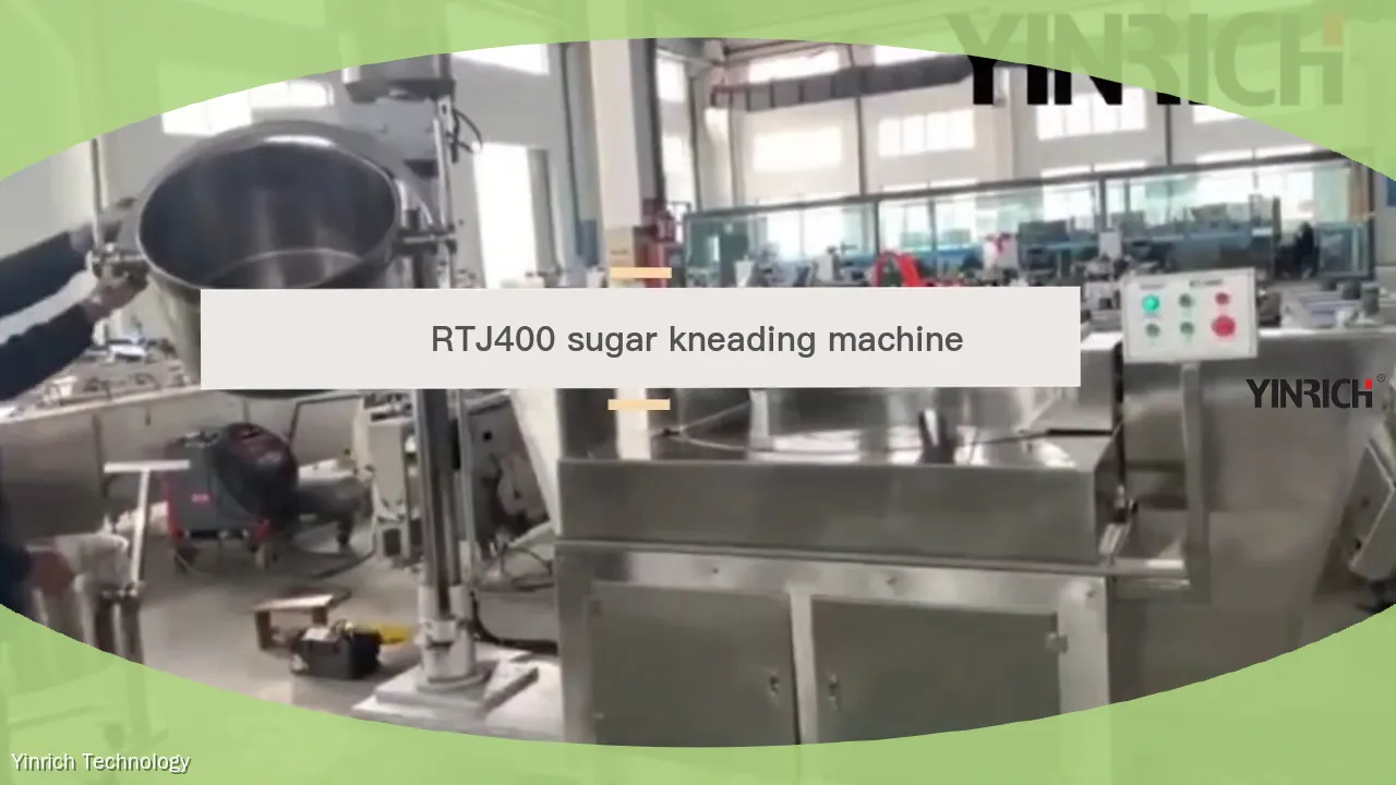 Automatic Sugar Kneading Machine with Adjustable Speed and Cooling Feature 1