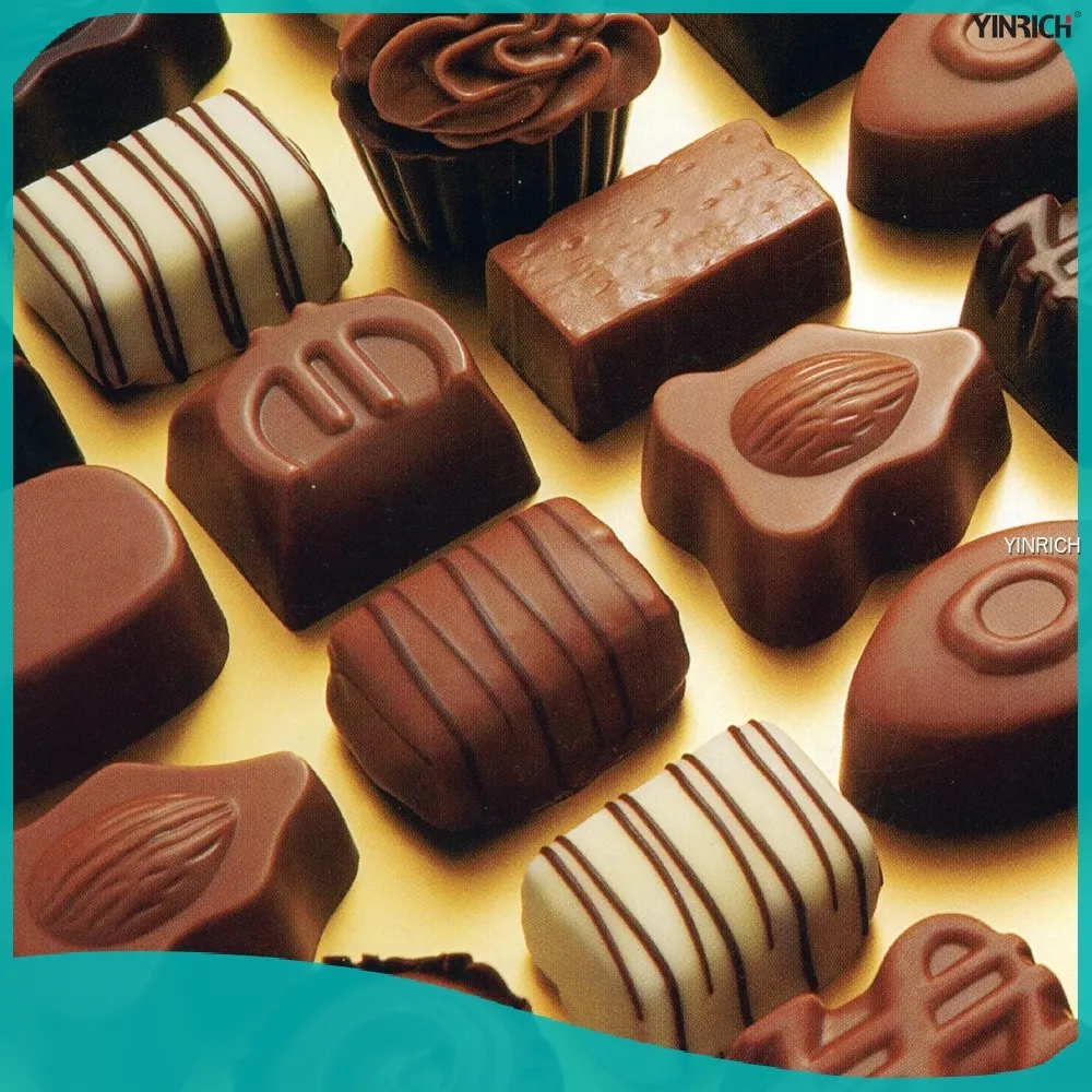 Jalur Cetakan Coklat: Dikontrol PLC, Rupa-rupa Produk 1