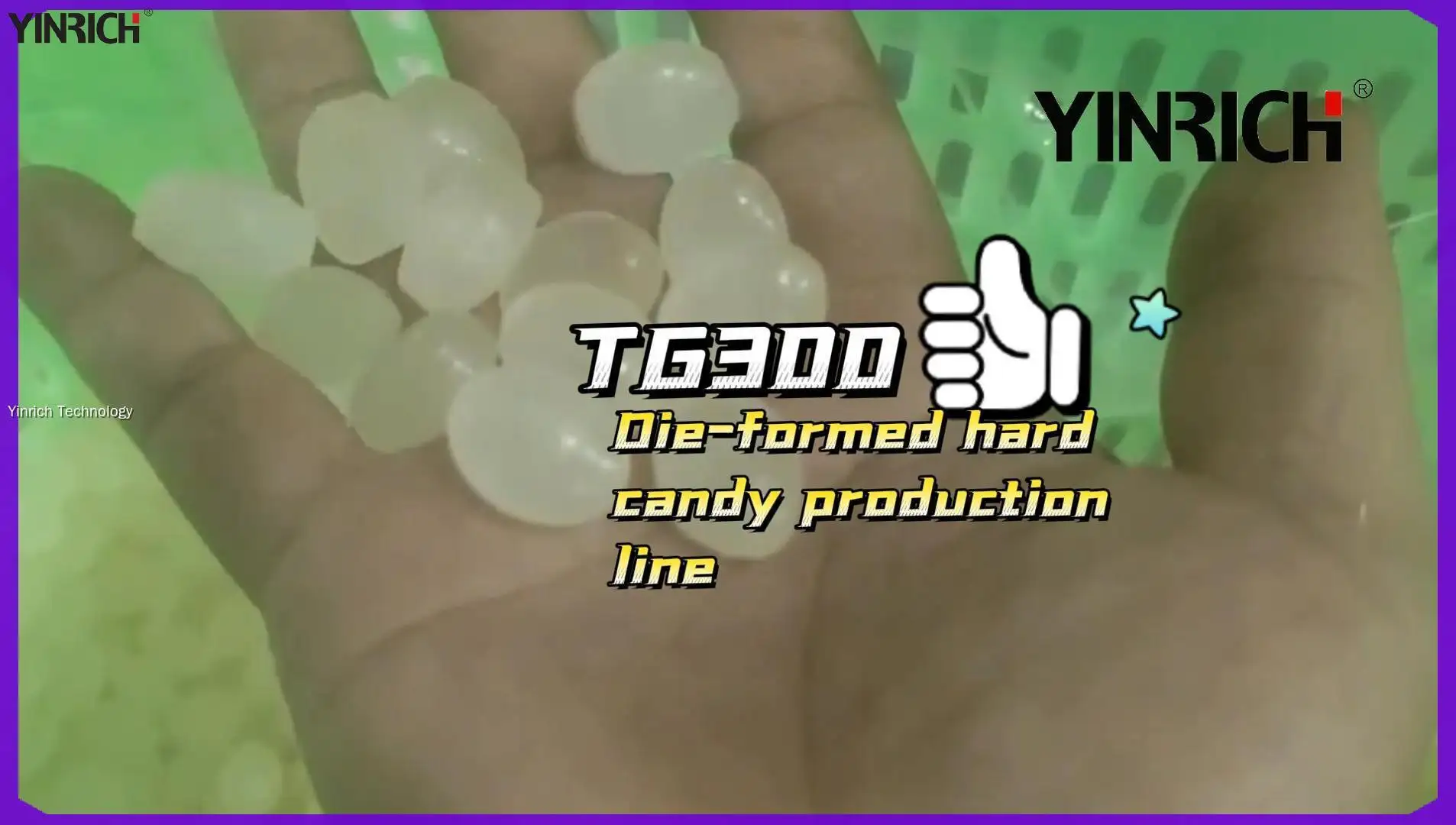 Jalur Produksi Permen Keras anu Dibentuk pikeun Permen Berkualitas Tinggi 1