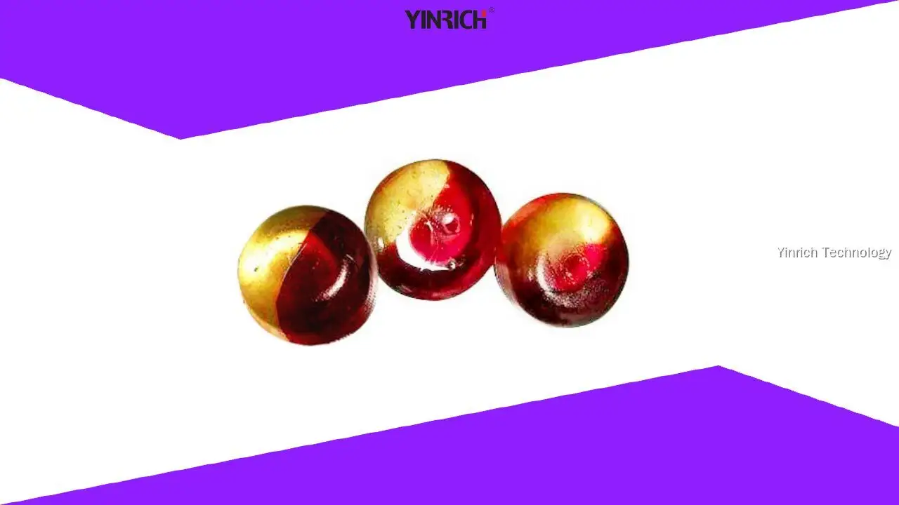 YINRICH Hard Candy Depositor - Unit Kompak pikeun Rupa-rupa Produksi Permen 1