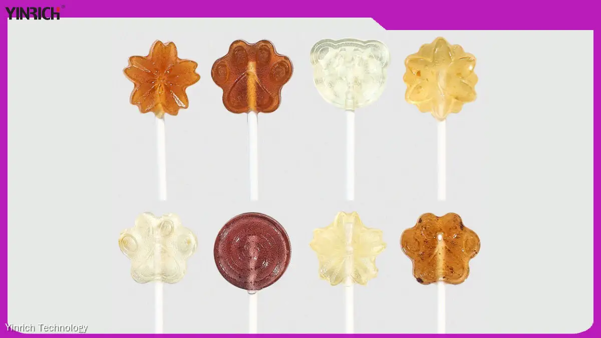 Mesin Pembentuk &amp; Pembungkus Lollipop Datar TE600 - Produksi Permen Gancang 1