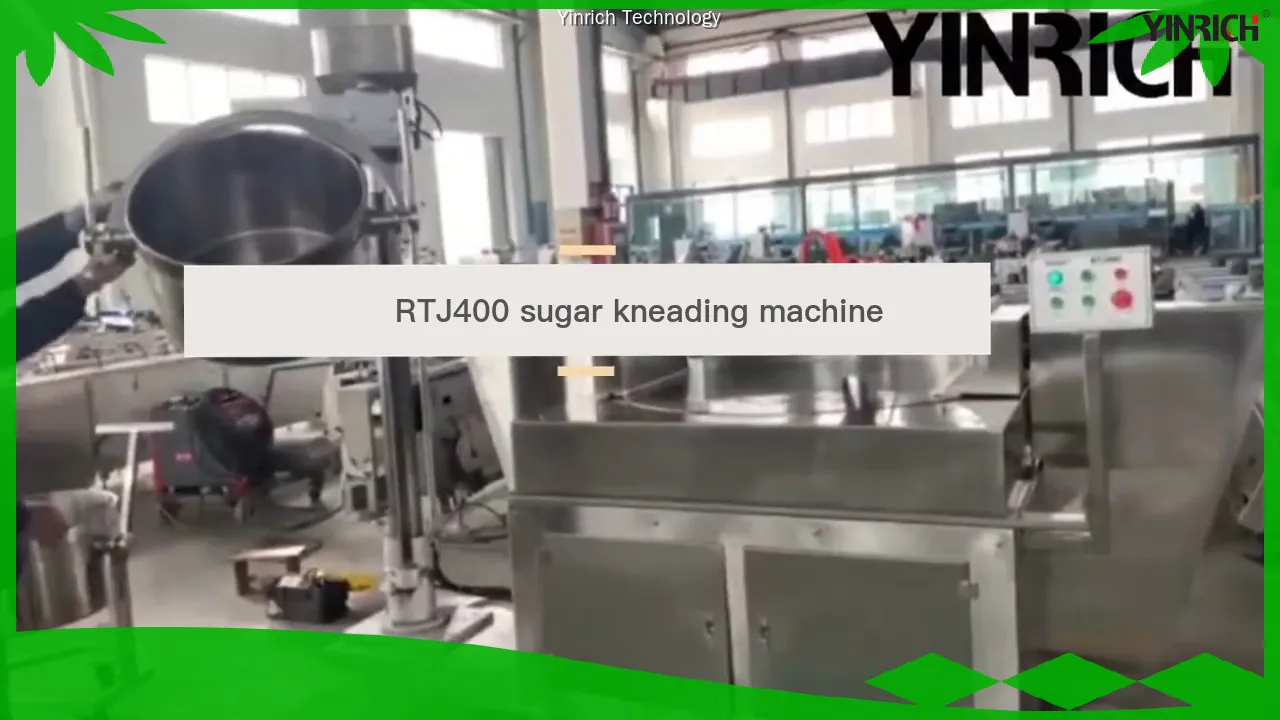 Automatic Sugar Kneading Machine with Adjustable Speed and Cooling Function 1