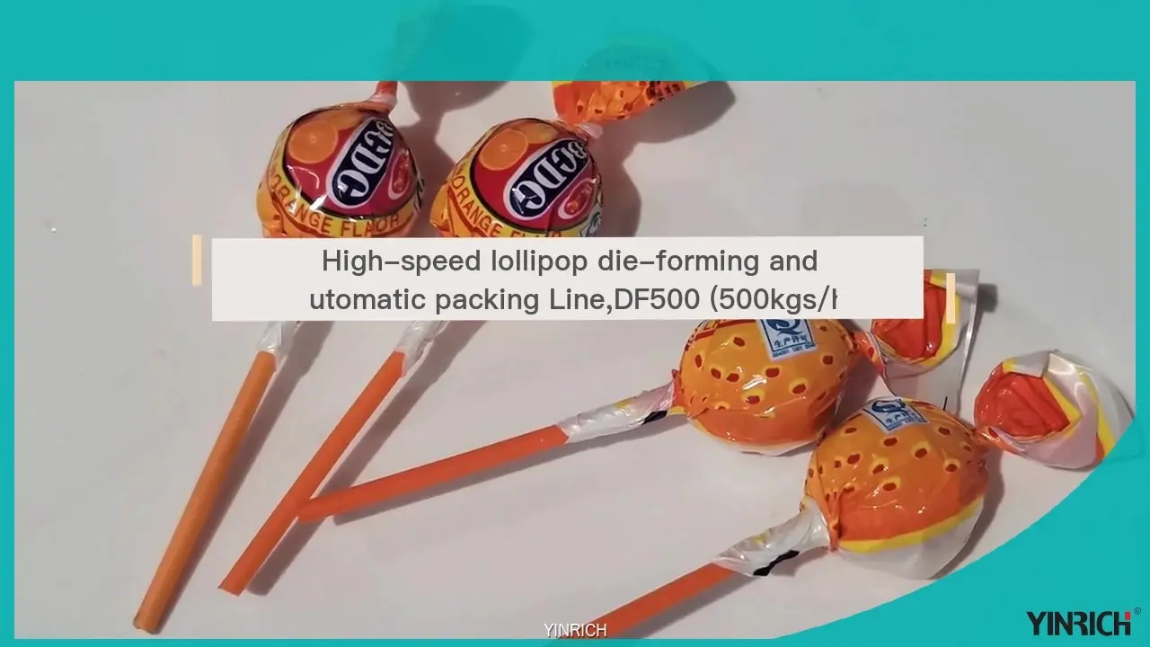 DF500 High-Speed Lollipop Making Machine 1