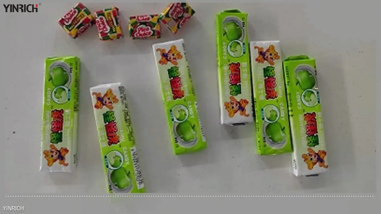 YINRICH KD300泡泡糖生產線 - 高品質、節省空間的設備 1