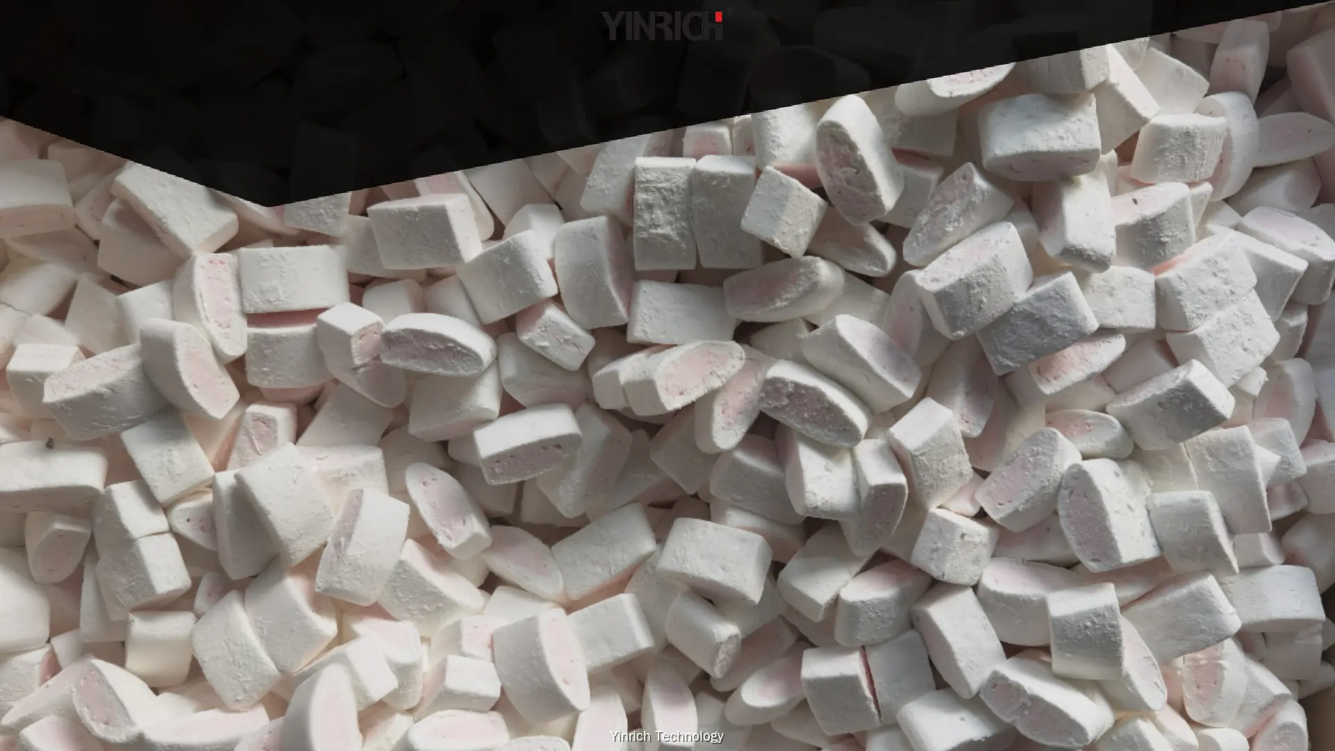 Jalur Produksi Permen Yinrich - Mesin Pembuat Marshmallow Kualitas Luhur 1
