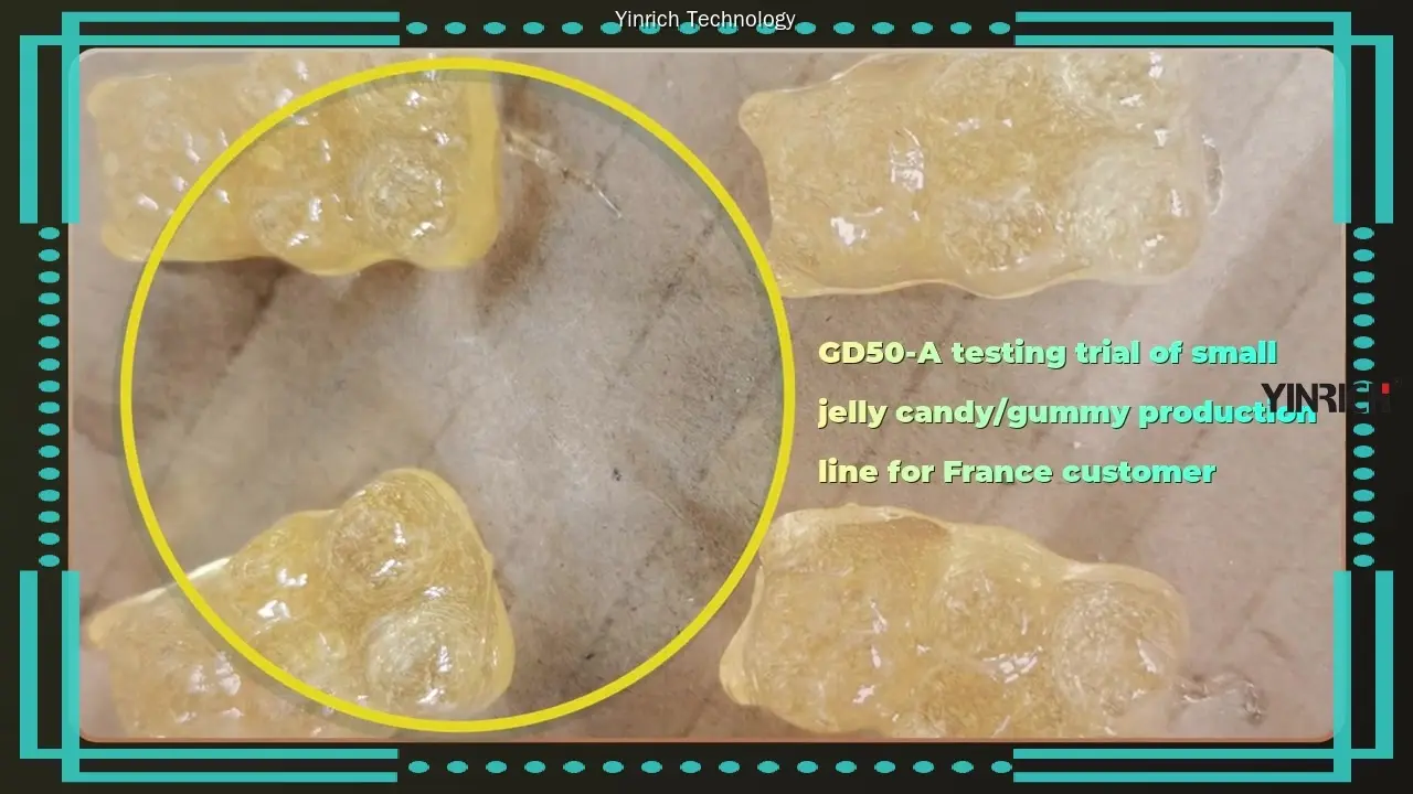 GD50小型果凍糖生產線 - 經濟高效，提供線上支持 1