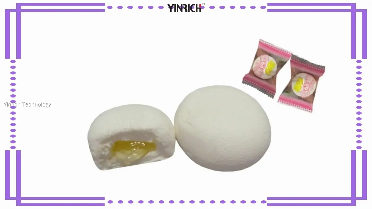 Mesin Marshmallow Tipe Bantal Yinrich - Mesin Bungkus Permen 1