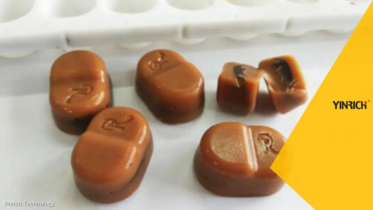 Mesin Toffee YINRICH: Solusi Nyieun Permen Serbaguna, Dikontrol PLC, Kapasitas Luhur 1