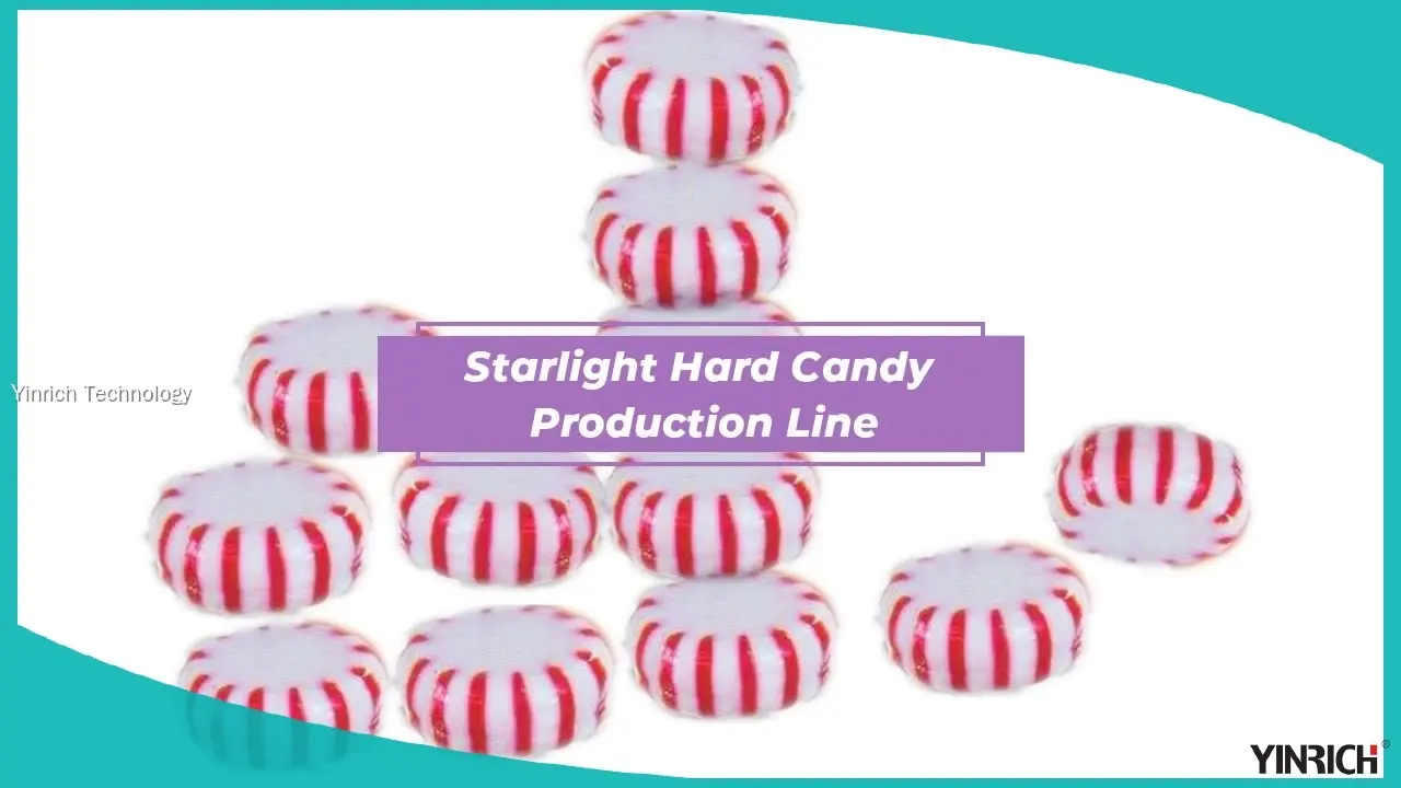 Starlight Candy Maker Machine - 100-150kg/h Capacity 1