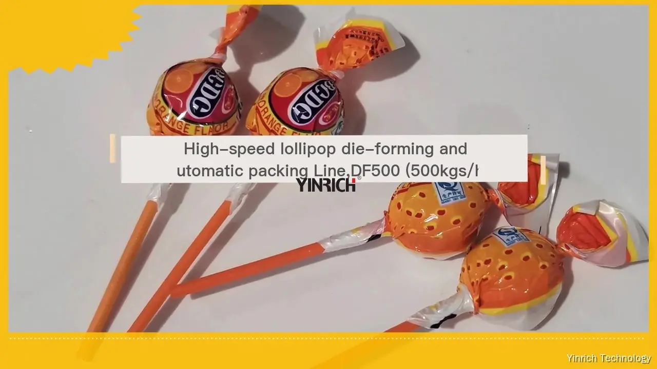 High-speed Lollipop Making Machine: DF500, Big Capacity, Easy Operation 1
