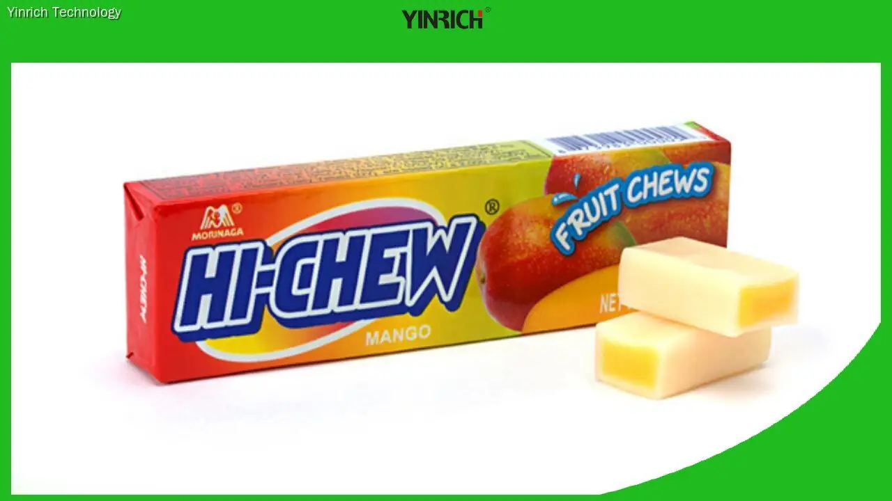 Mesin Bungkus Permen Kenyal Potong &amp; Lipet - Ideal pikeun Bungkusan Permen Lemes 1