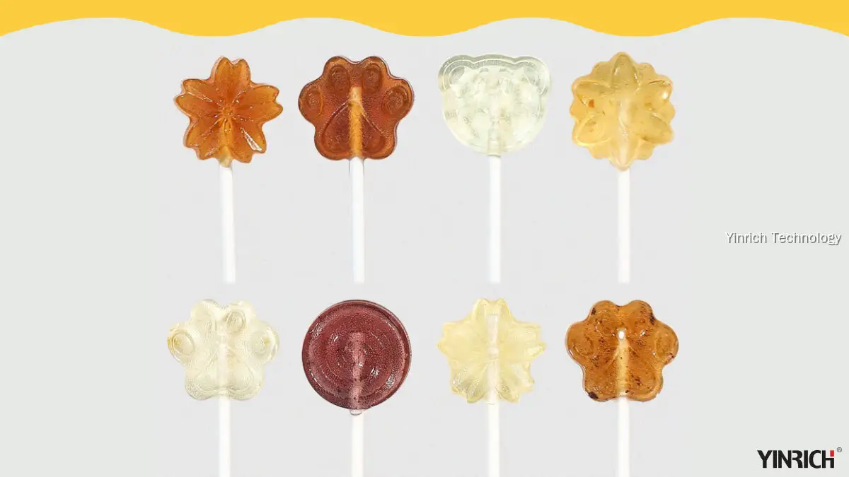 Yinrich Flat Lollipop Die Forming & Wrapping Machine: High-Speed & Fully Automatic 1