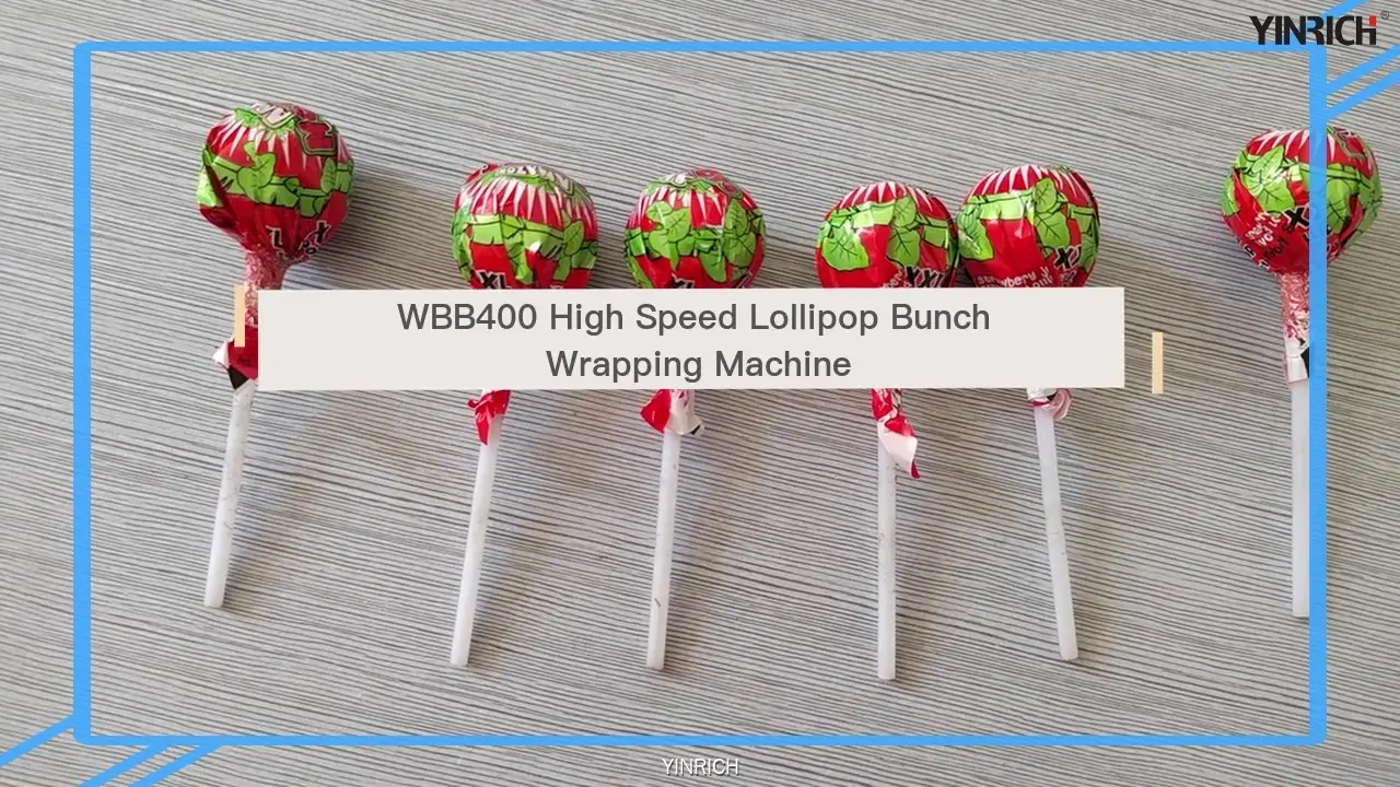 Mesin Bungkus Lollipop Bunch Kacepetan Luhur: Pabrik Permen Profesional 1