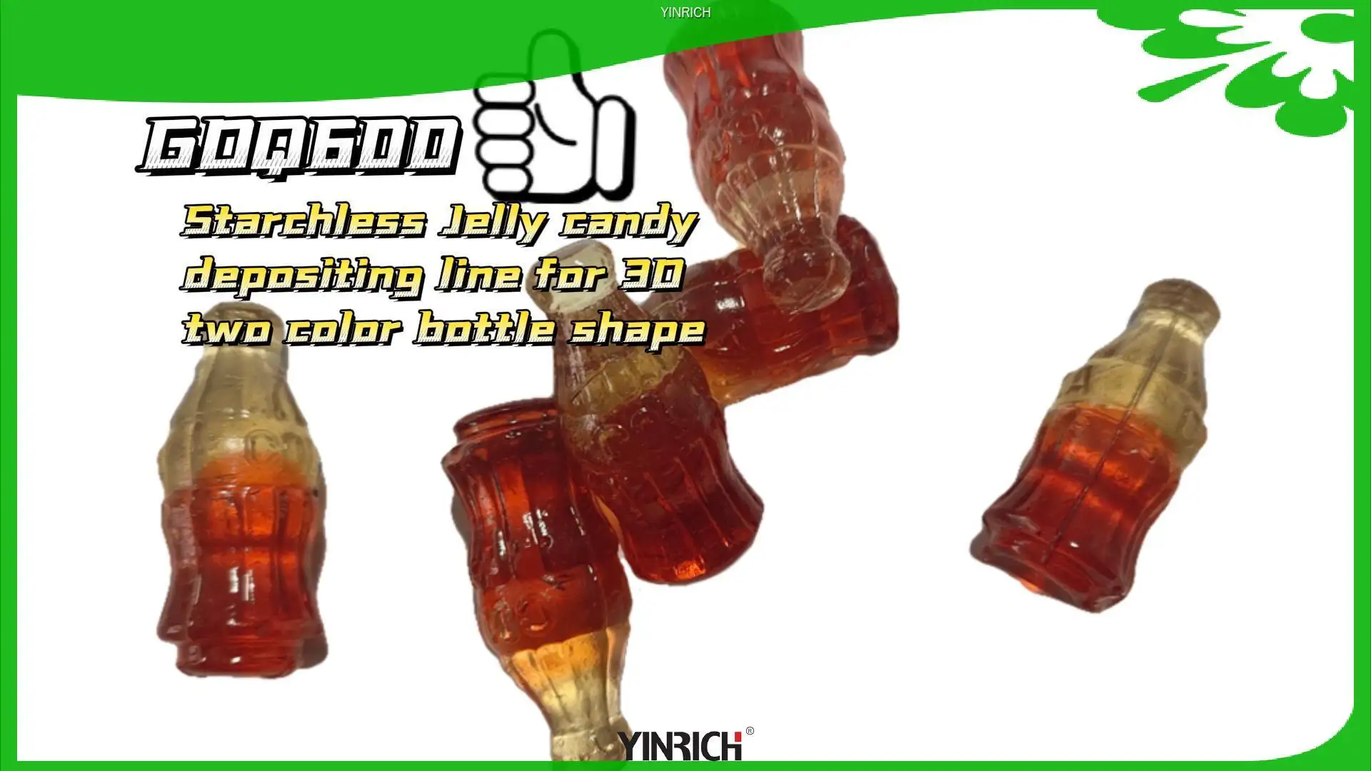 Mesin Pembuat Permen Jeli Kontinyu - Ideal pikeun Ngahasilkeun Produk Jeli anu Berkualitas 1