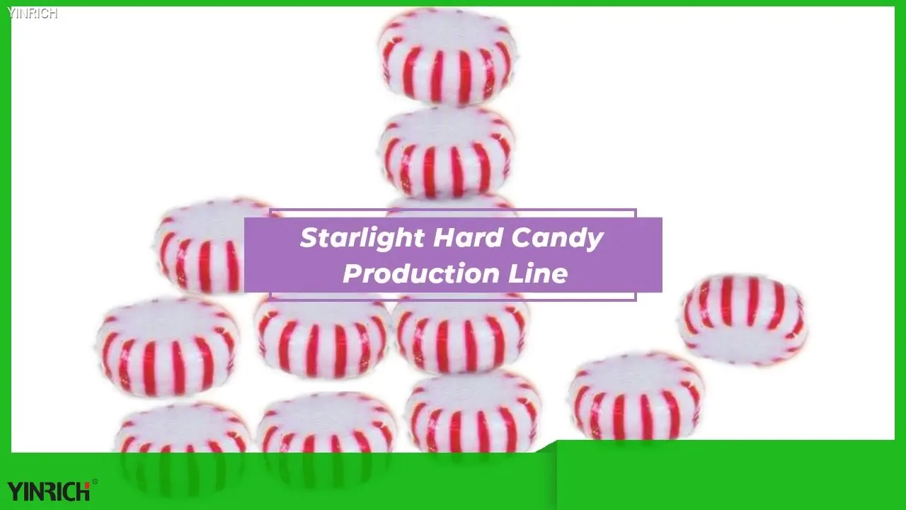 星光牌硬糖機 - 產能100-150公斤/小時 1