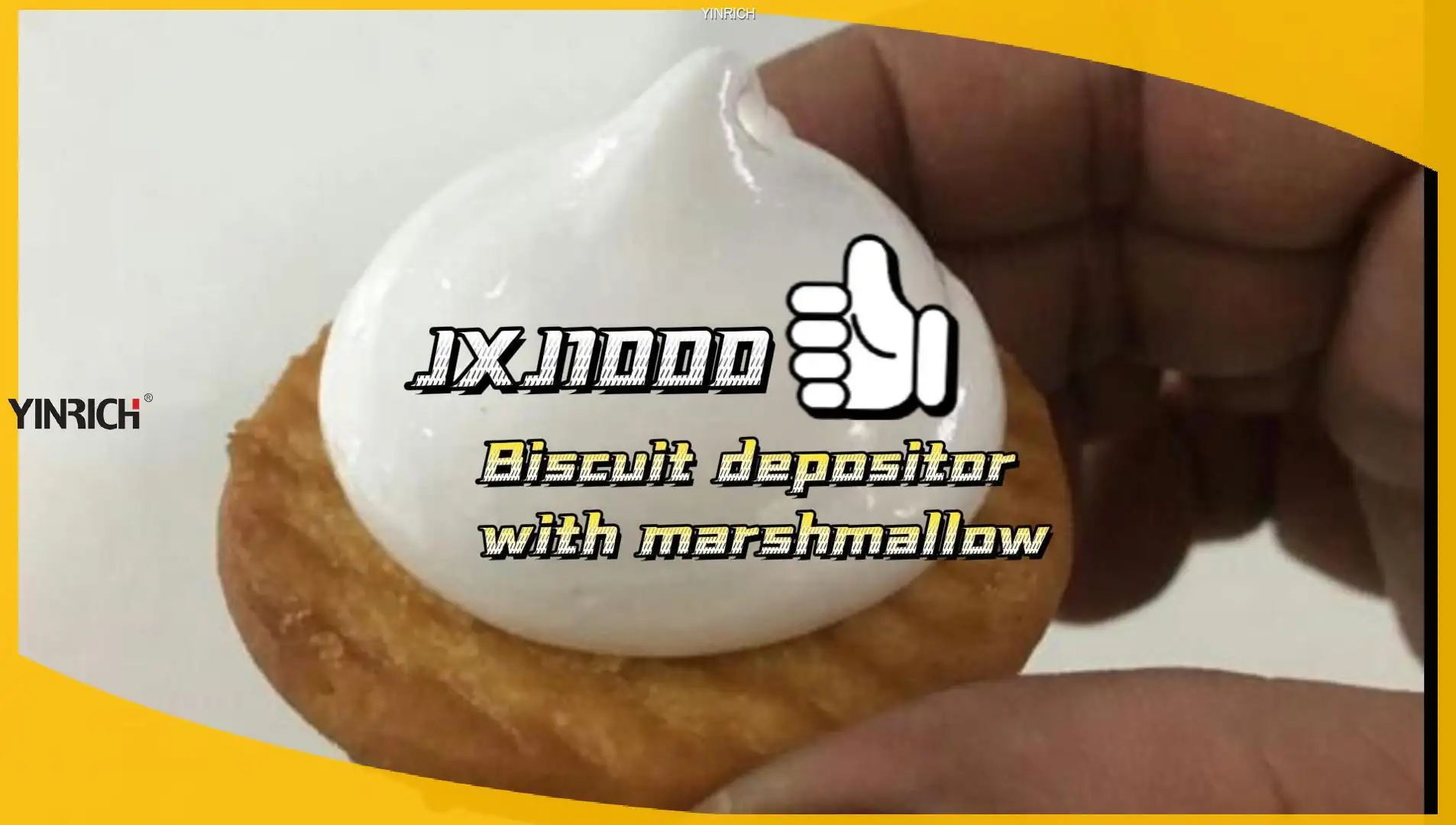 High-Speed Marshmallow & Capping Machine for Cookies 1