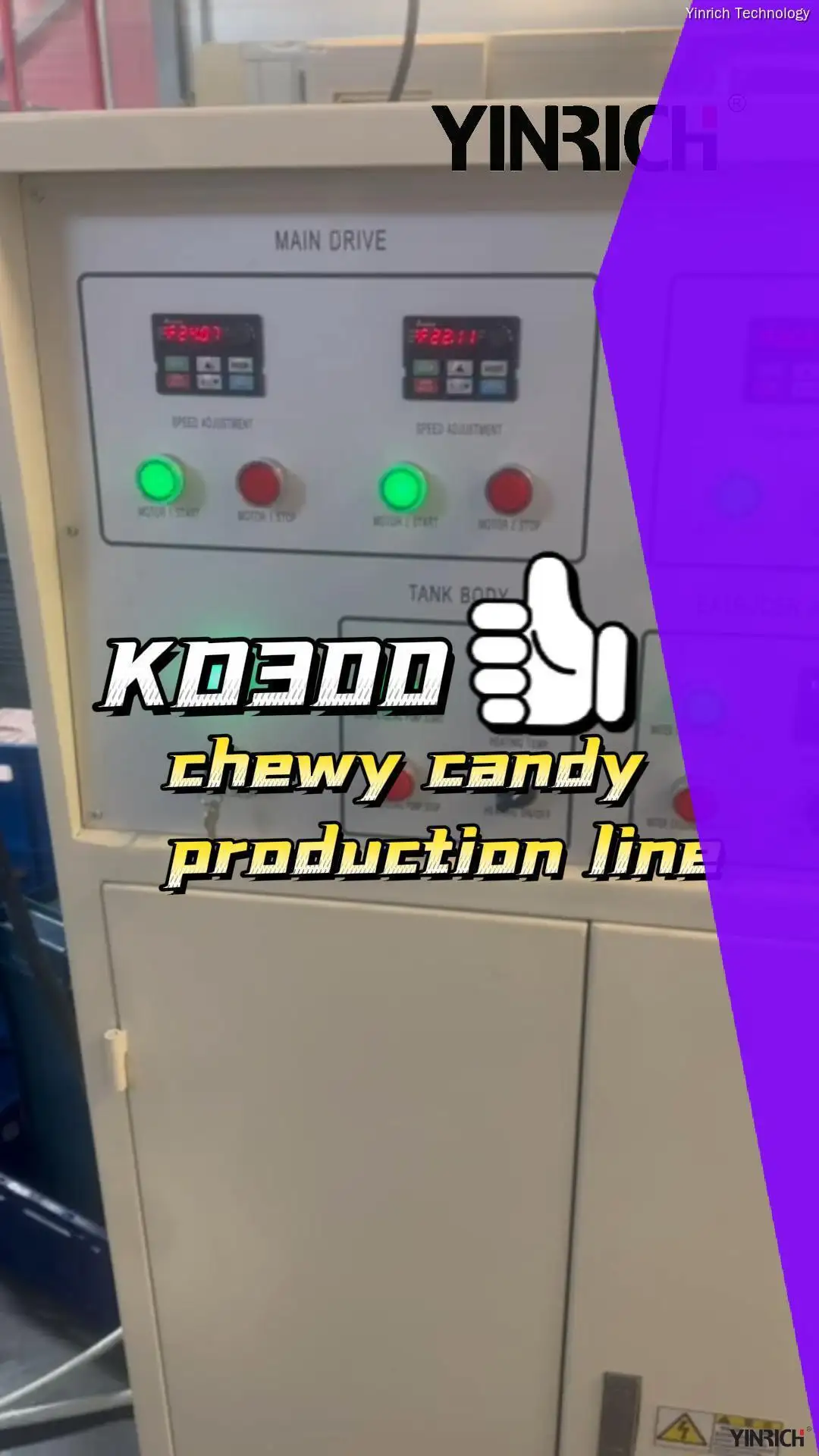 Mesin Pemotong Permen Yinrich Chewy - Solusi Amis 1