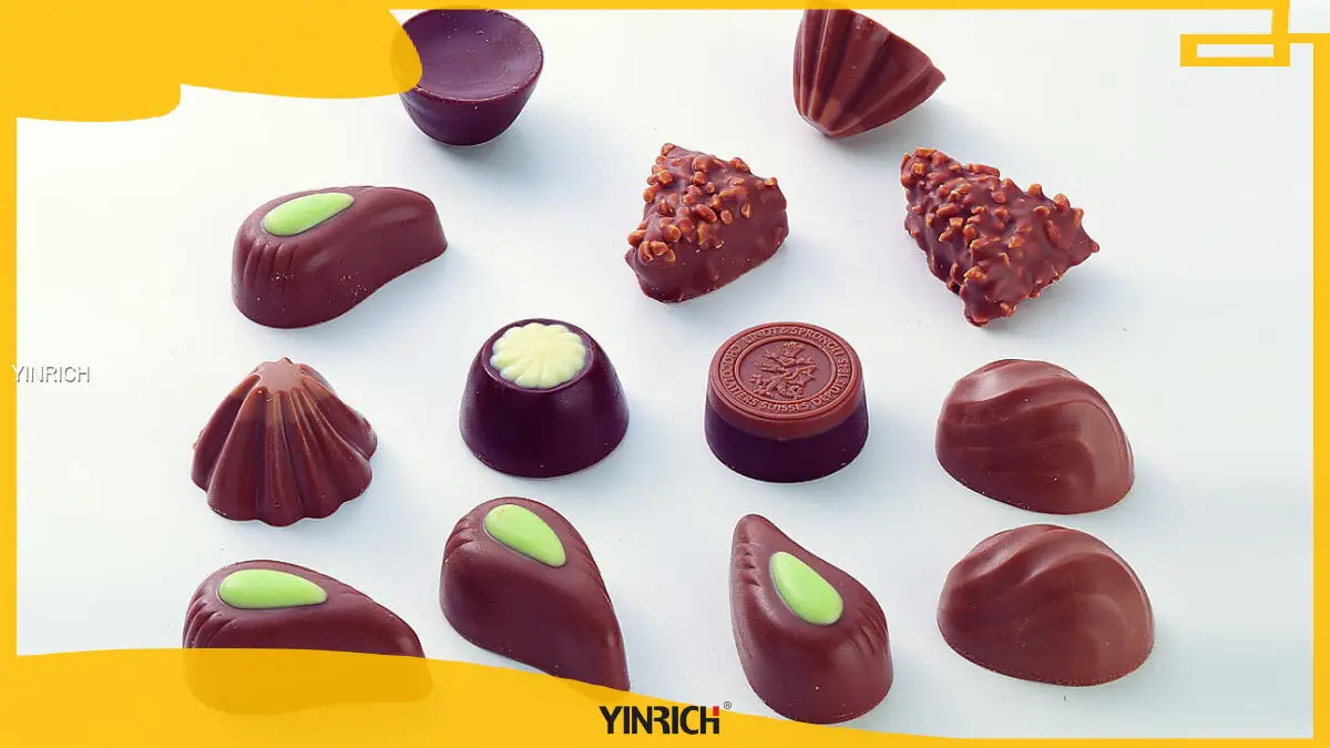 採用PLC控制的連續式巧克力成型生產線，確保產品品質－巧克力塗層設備 1